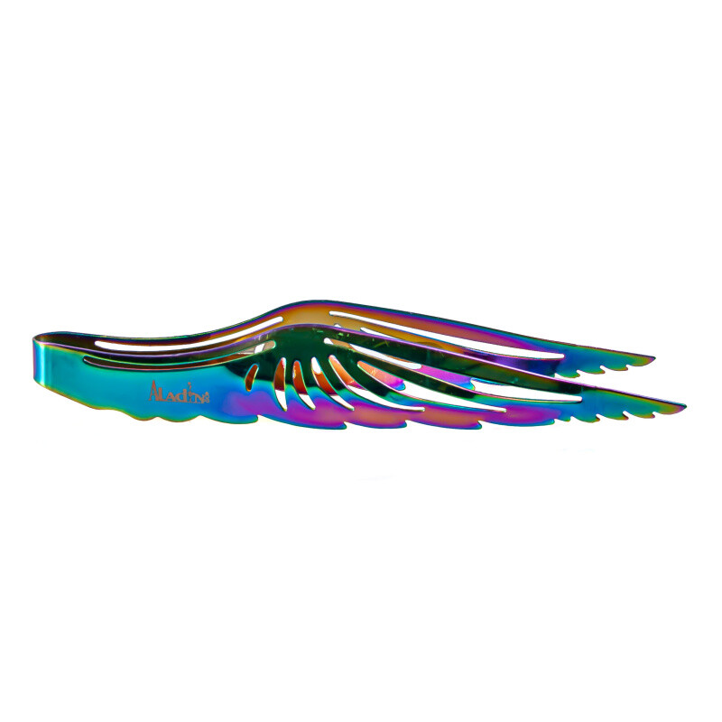 Charcoal Tongs Aladin Wing 23 cm Rainbow