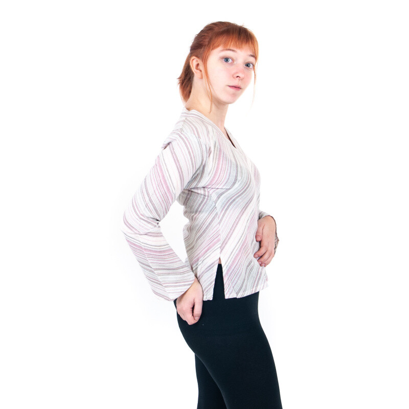 Top Blouse Isabella S Grey Pink