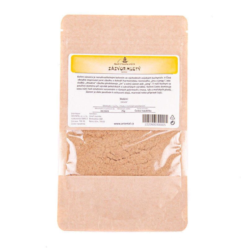 Spice - Milled Ginger 25 g