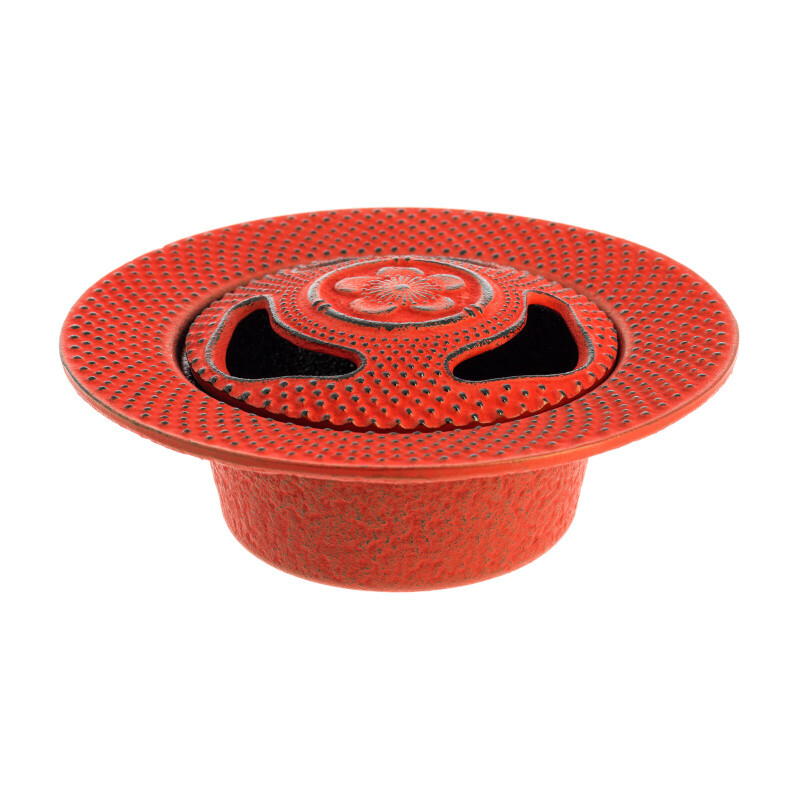 Incense Burner Iwachu Sakura Red