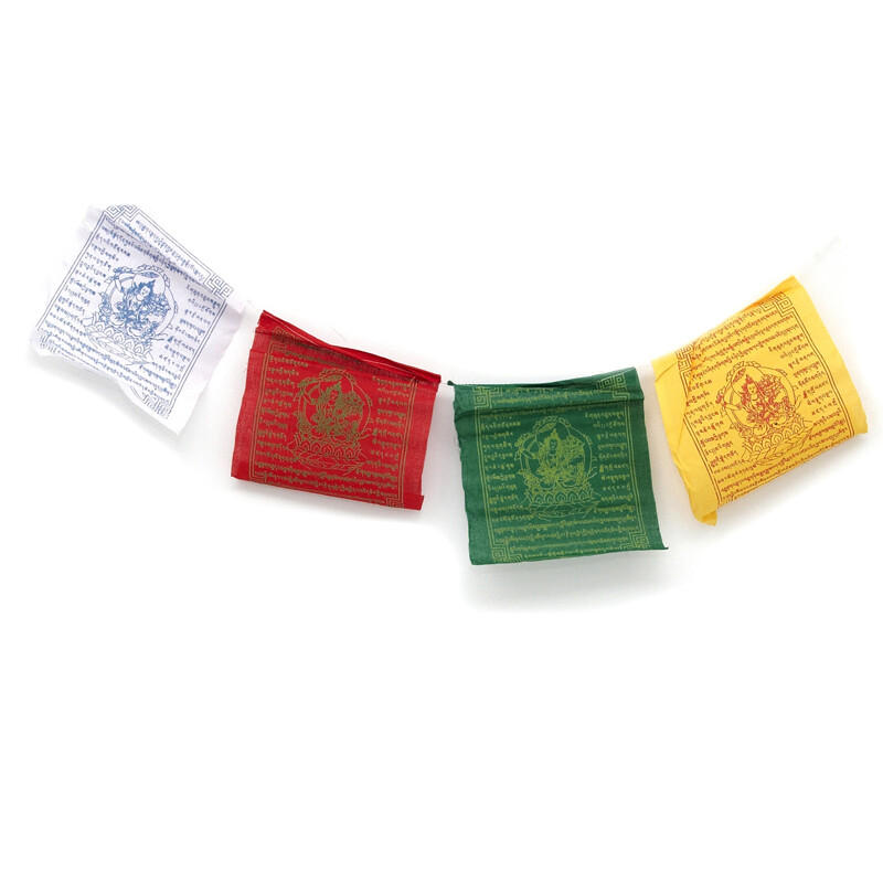 Tiberan Prayer Flags v6 Manjushree 20 x 24 cm 10 pcs