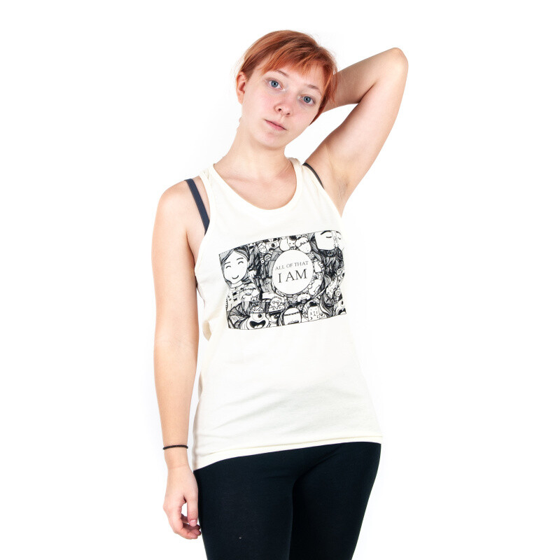 Tank Top Women´s ALL OF THAT L Beige