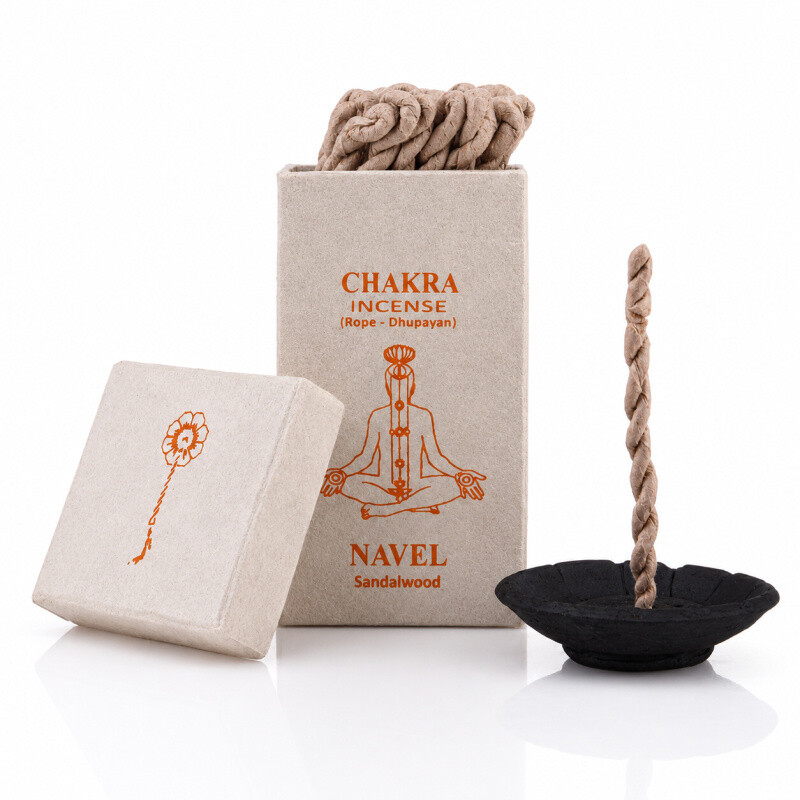 Tibetan Incense Ropes Chakra - Navel
