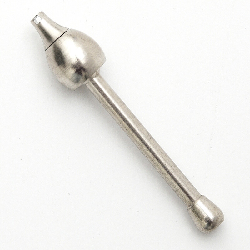 One-hitter Metal Mushroom Silver