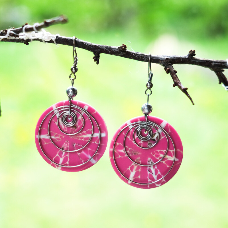 Earrings Metal Lulu 03