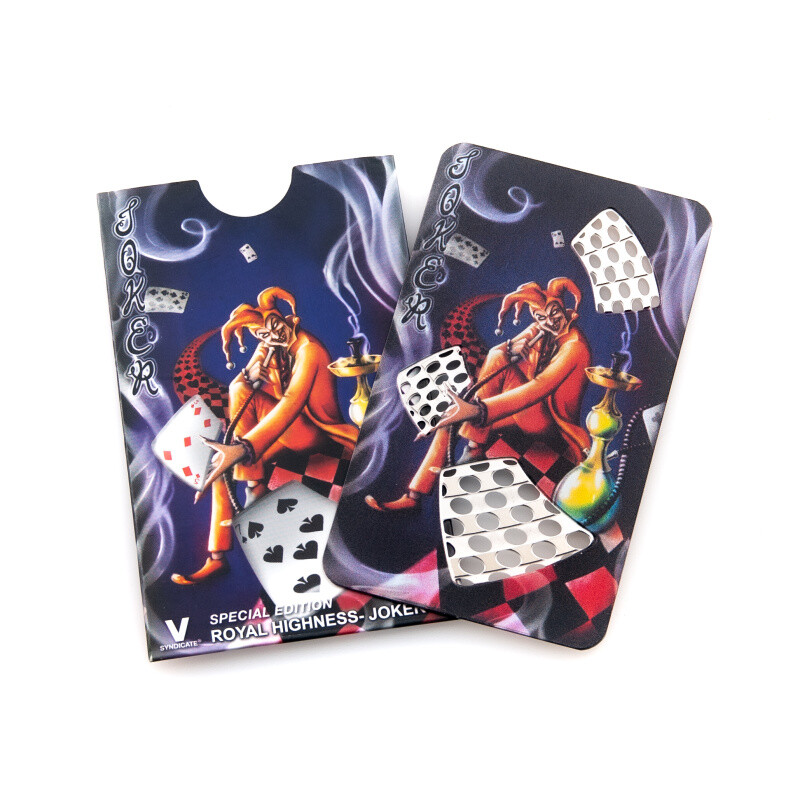 Grinder Credit Card Royal Highness Joker