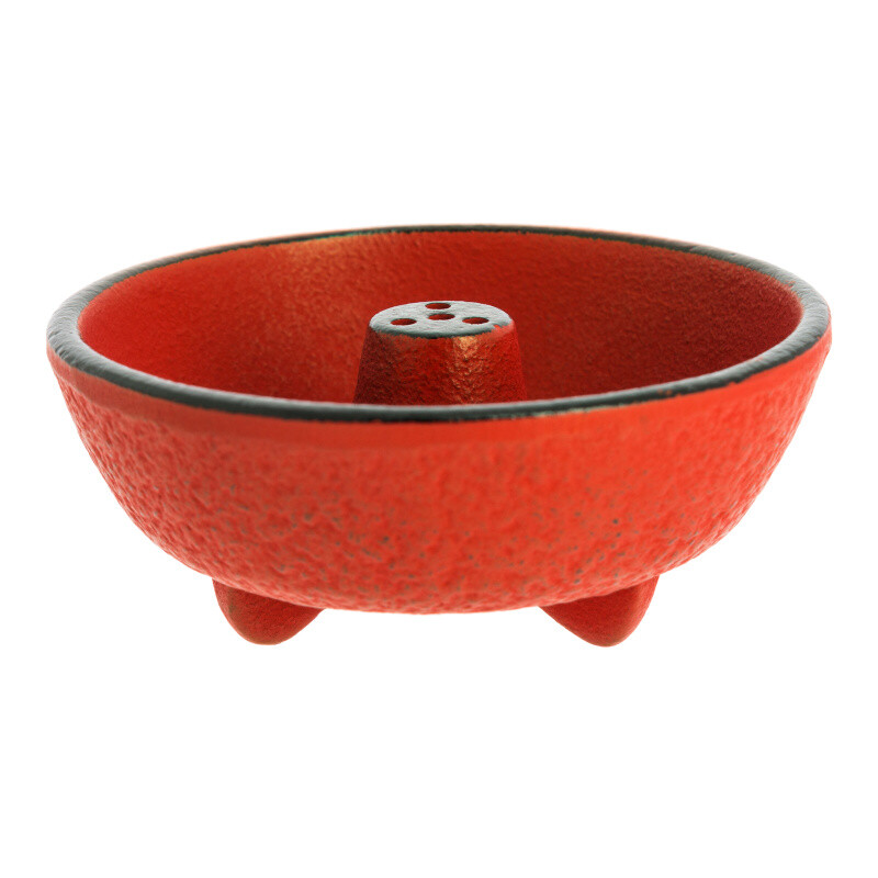 Incense Burner Iwachu Fountain Red