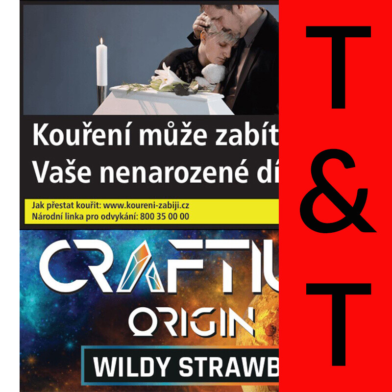 Hookah Tobacco Craftium Origin Wildy Strawbs 40 g