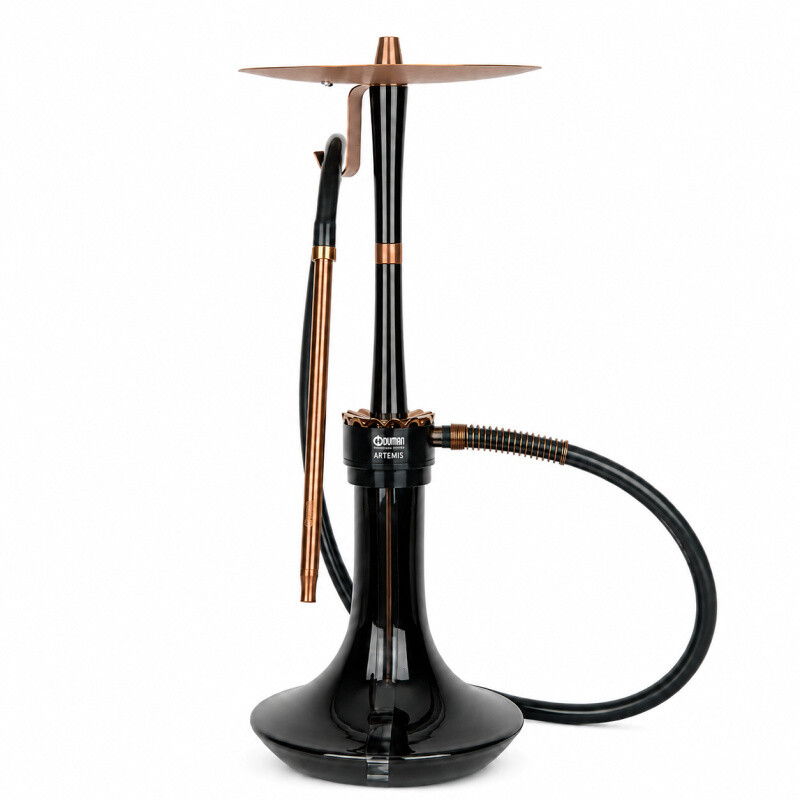 Hookah Oduman Artemis Bronze 58 cm Black