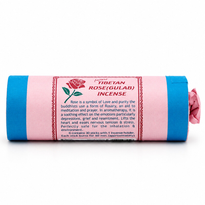 Tibetan Incense Sticks Ancient Rose