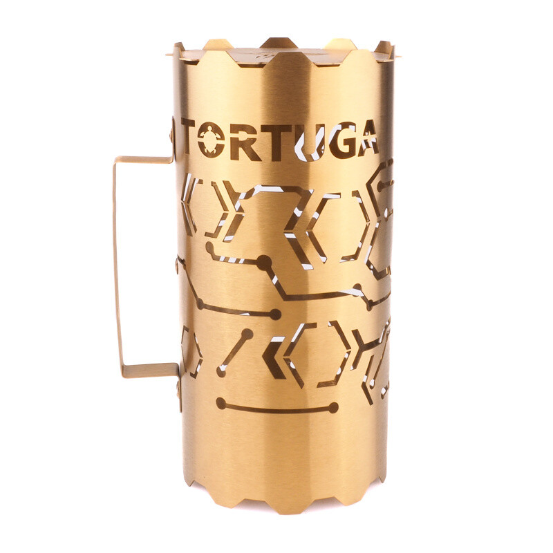 Hookah Wind Cover Tortuga Cyborg 22 cm Gold