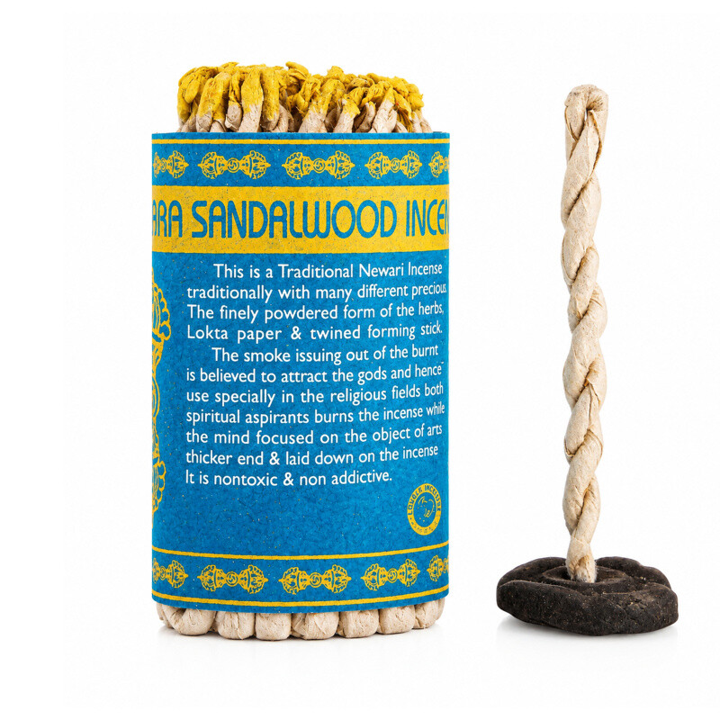 Tibetan Incense Ropes Dhupaya Vajra Sandalwood