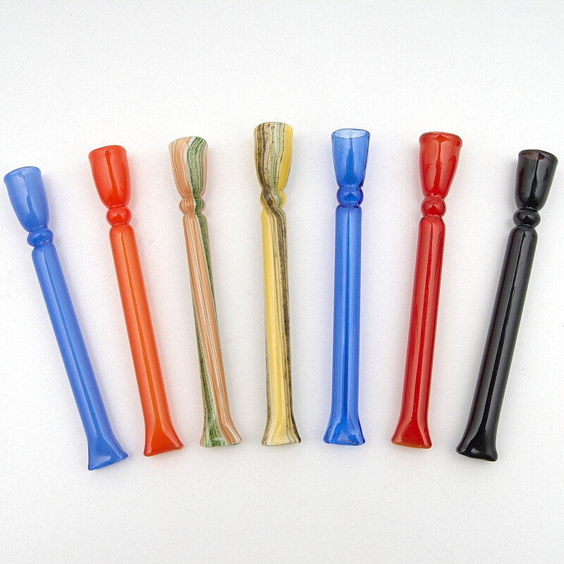 Glass Pipe Coloured Frutta 8 cm