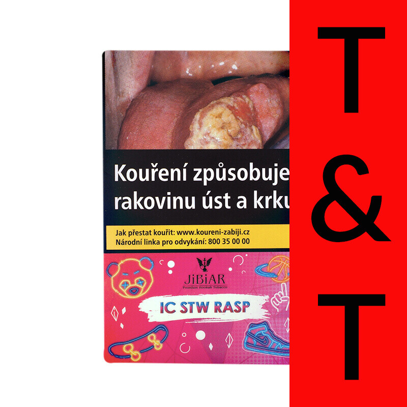 Hookah Tobacco Jibiar Ic Stw Rasp 50 g
