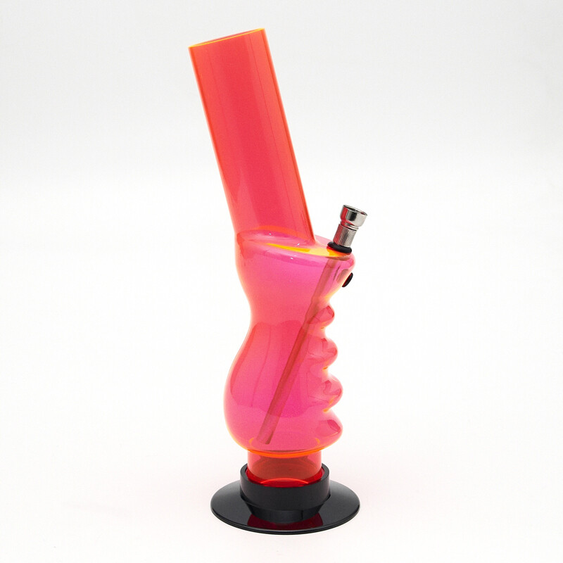 Bong Acrylic Grab 32 cm Orange