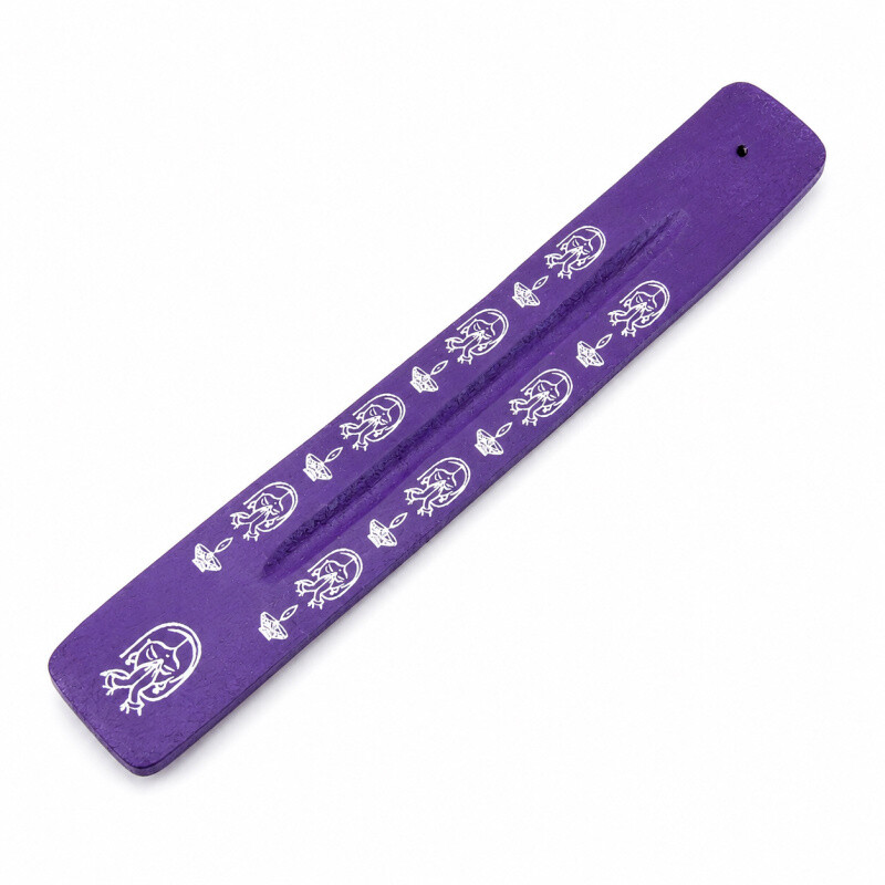Incense Stick Holder - Ski Hindu Dark Purple