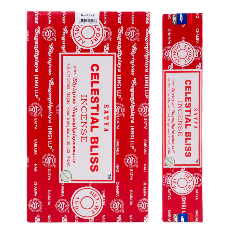 Indian Incense Sticks Satya PK Celestial Bliss 15 g
