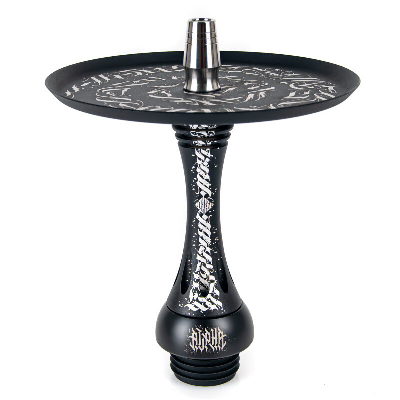 Alpha Hookah X Artist Black Matte