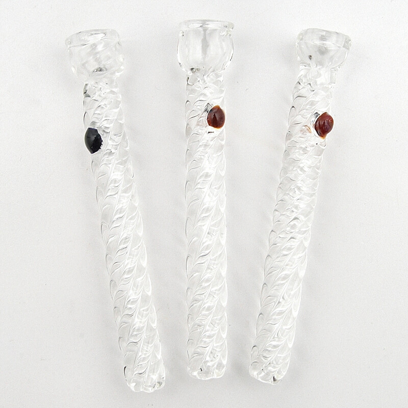 Glass Pipe Pyrex Krystal Spiral