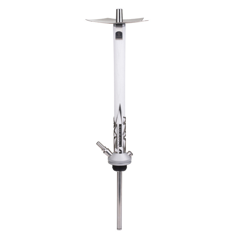 Hookah Embery Envy Wood Silver Snow