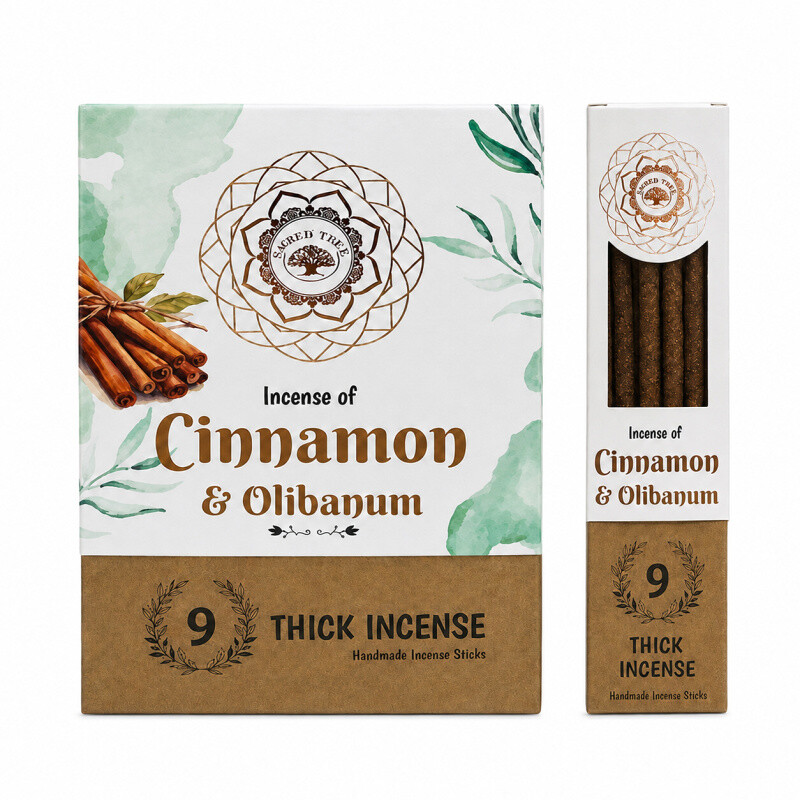Incense Sticks Green Tree Botanical Olibanum - Cinnamon