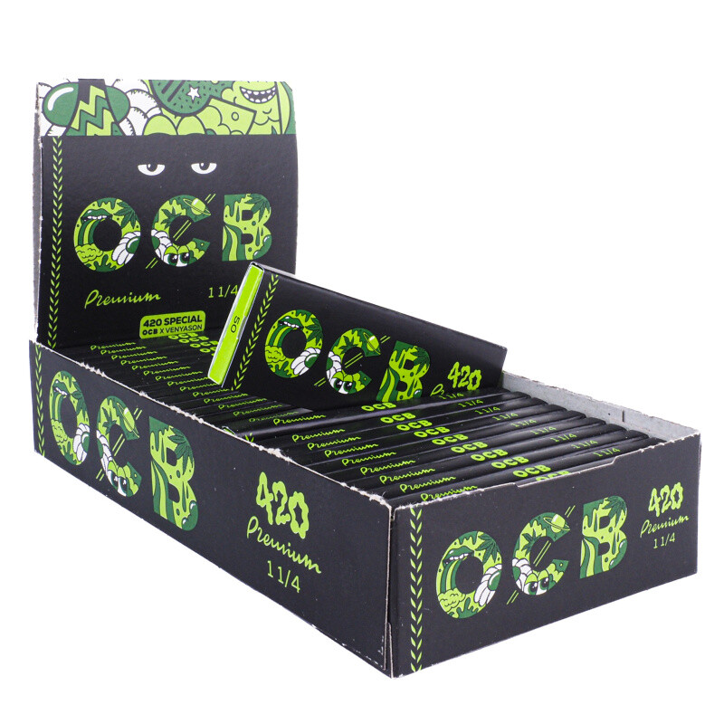 Cigarette Papers OCB Premium 1 1/4  Box 25 pcs