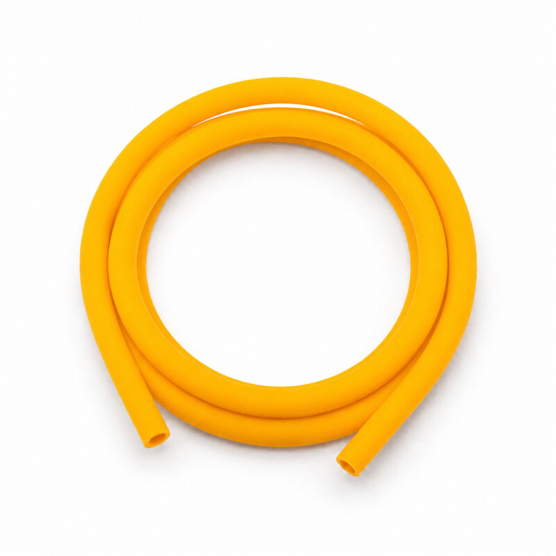 Silicone Hookah Hose Soft Touch 16/11 150 cm Yellow