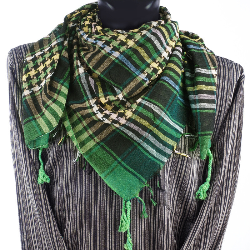 Headscarf Palestine Arafat Green 02