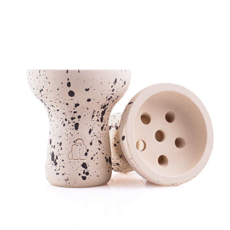 Hookah Bowl KONG Turkish Duet White