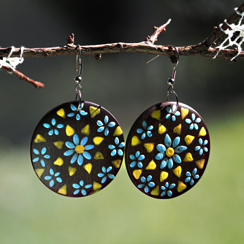 Earrings Art Tika 08