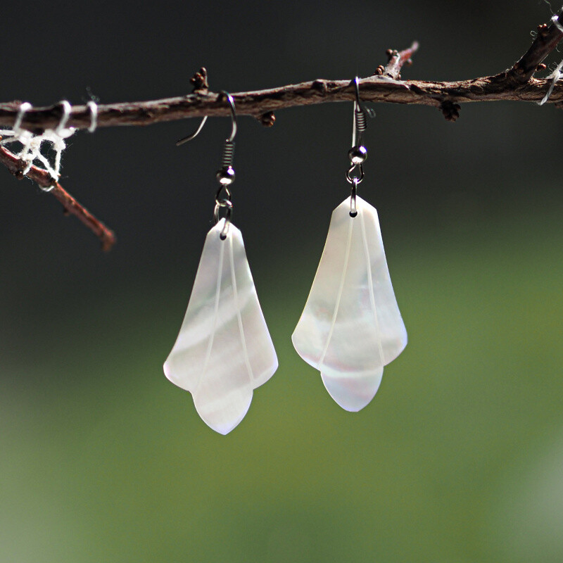 Earrings Nacre Dahlia 07 Mix