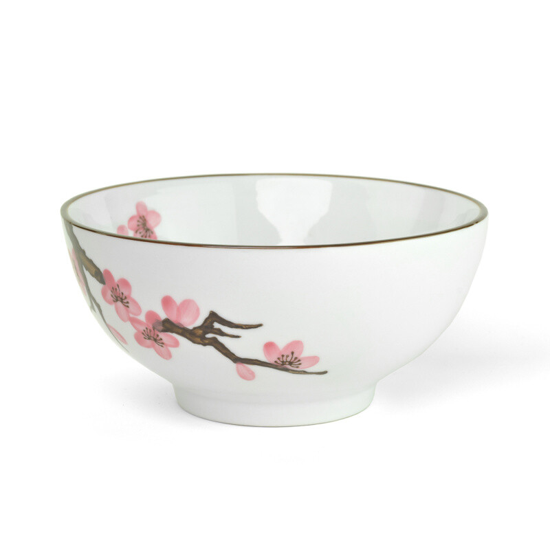 Porcelain Bowl China Pink Sakura 18 cm
