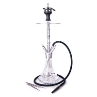 Hookah Aladin Alux M8 58 cm Silver