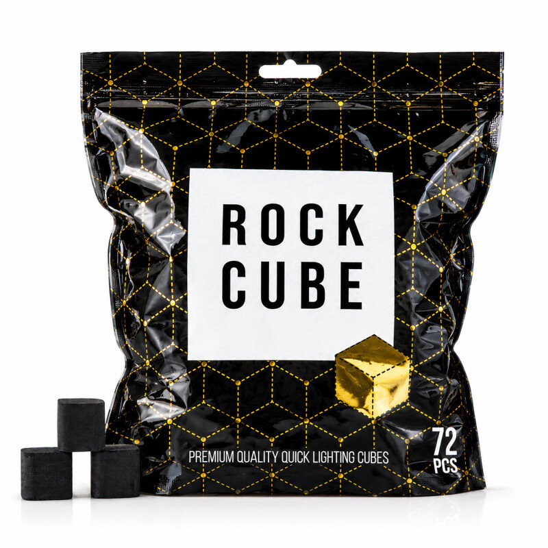 Hookah Coals Rock Cube 72 pcs