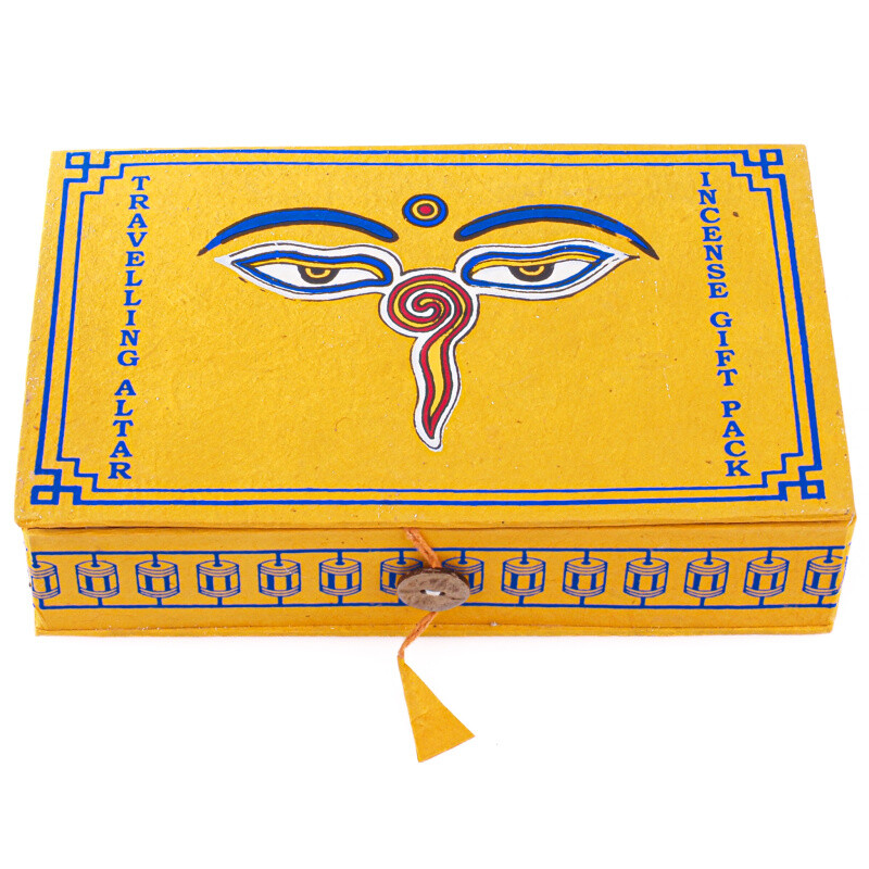 Tibetan Incense Sticks Gift Pack Buddha Eyes