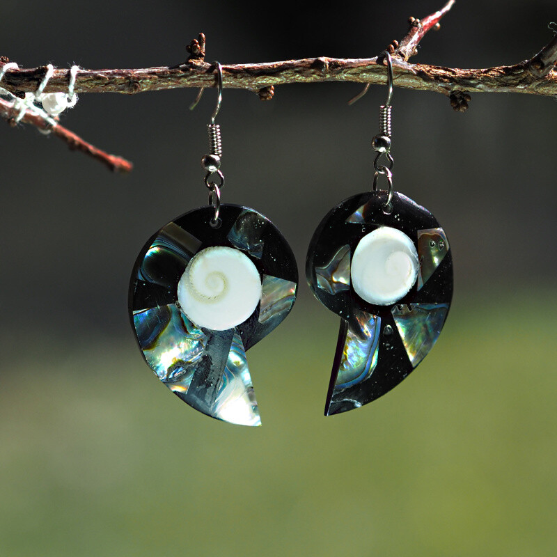Earrings Resin Fira 06