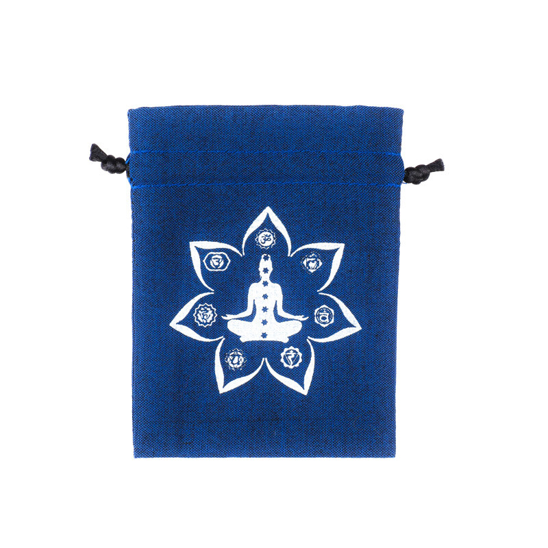Gift Bag Yoga 8 x 11 cm Blue
