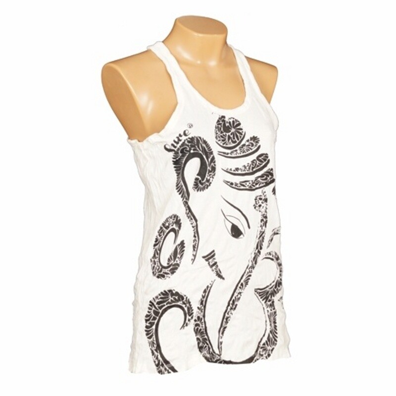 Tank Top Women´s SURE Ganesh L White