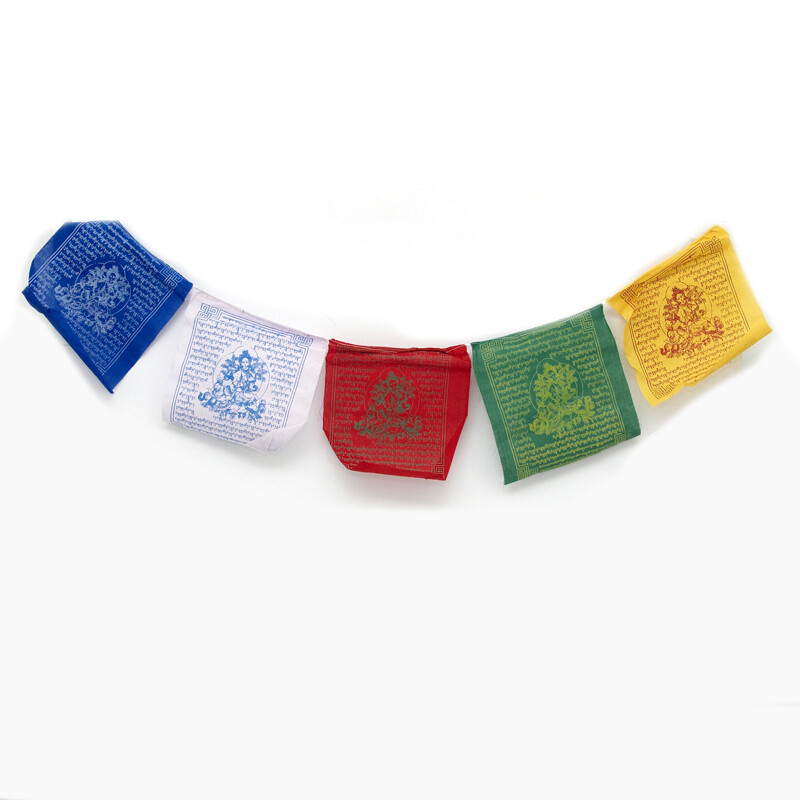 Tibetan Prayer Flags v6 Green Tara 20 x 24 cm 10 pcs