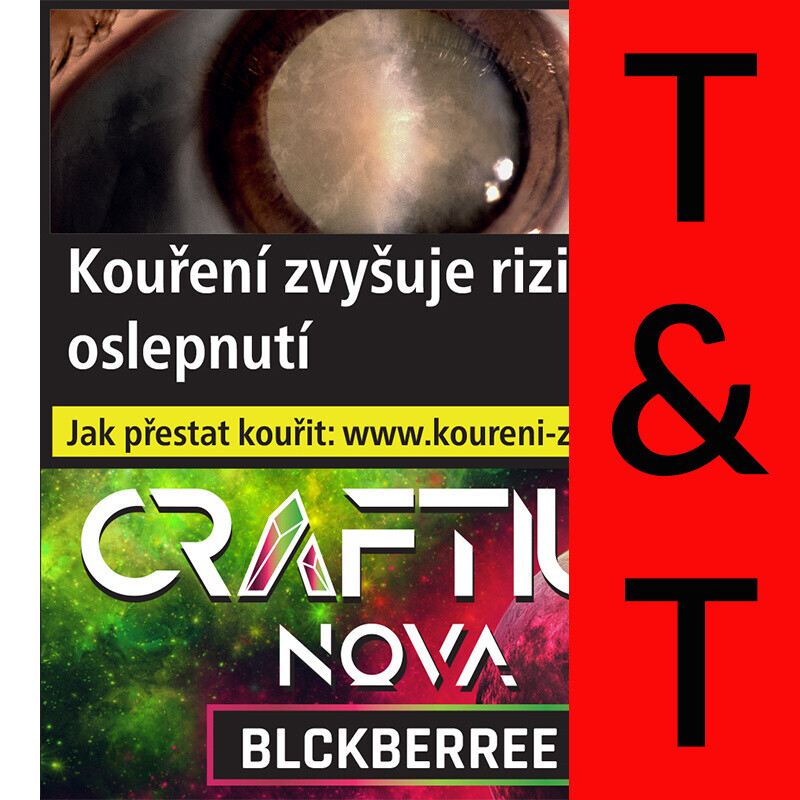 Hookah Tobacco Craftium Nova Blckberree 40 g