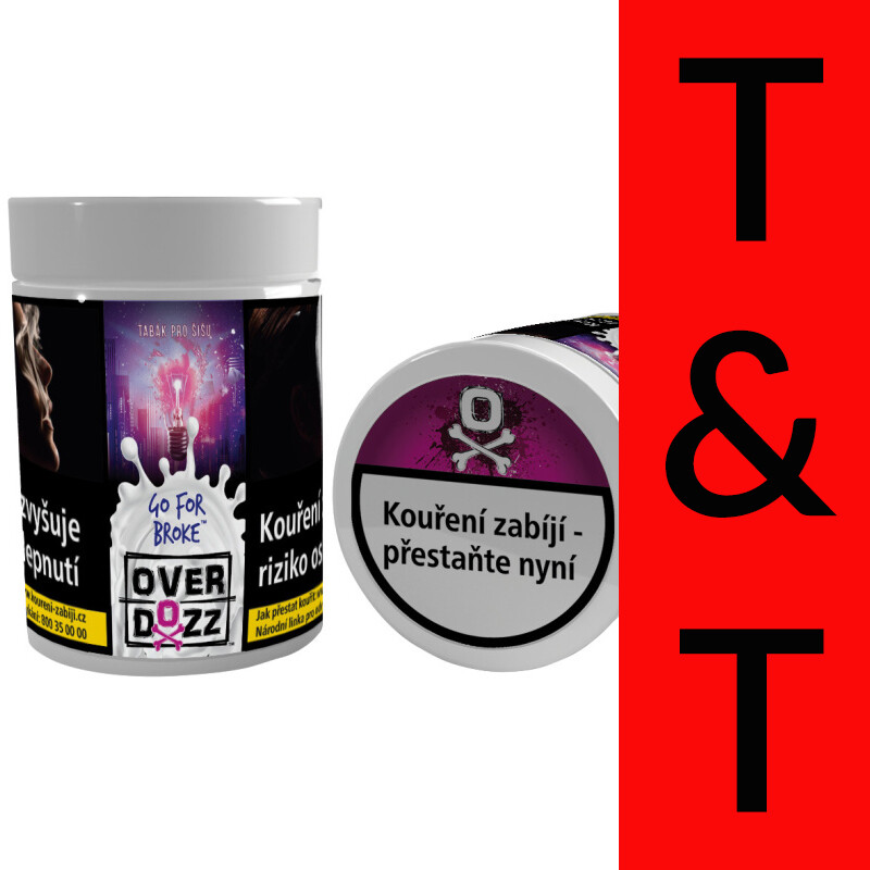 Hookah Tobacco Overdozz Go for Broke 50 g