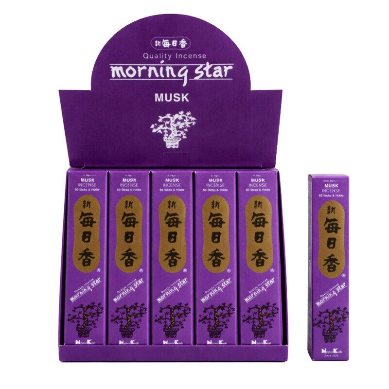 Japanese Incense Sticks Nippon M/S 50 sticks Musk