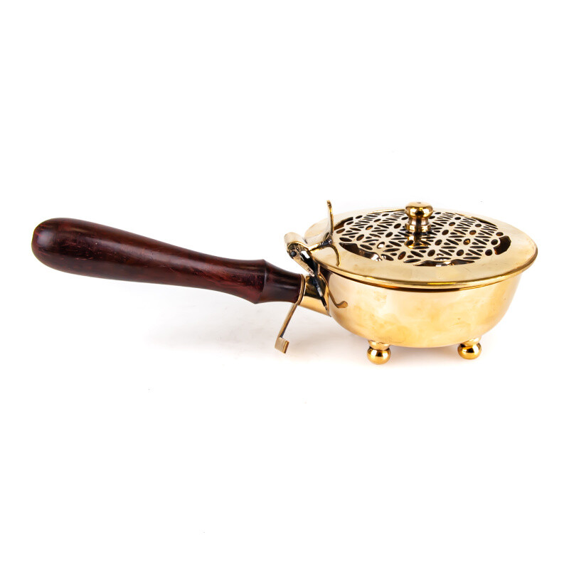 Carrying Censer Brass Flower of life