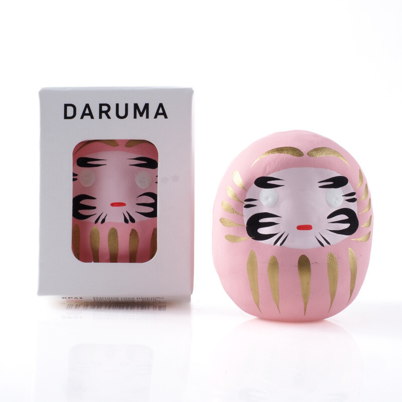 Daruma Doll - Affection 4,8 cm Pink