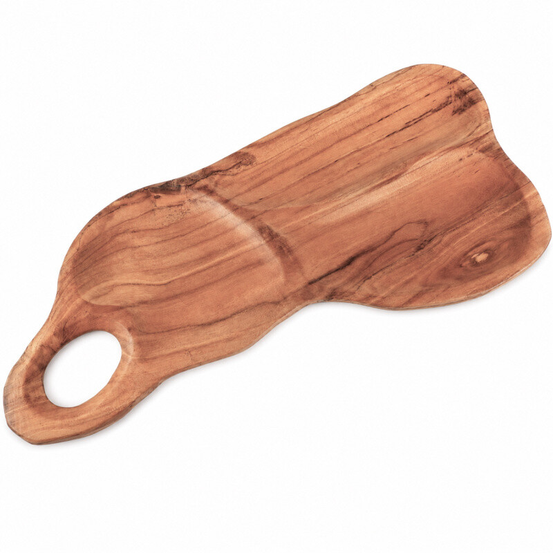 Teak Tray Natural 06