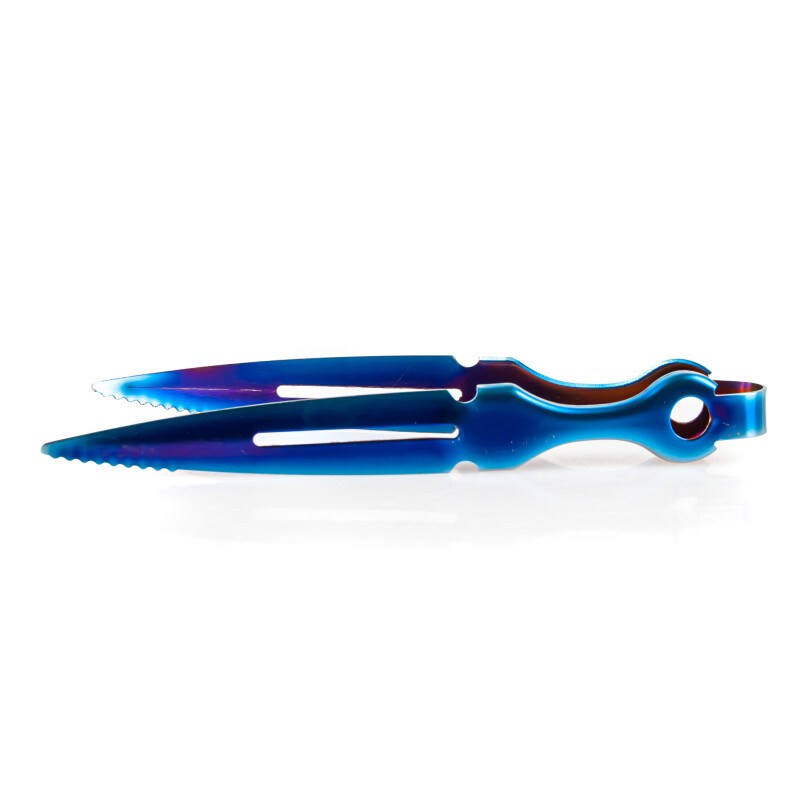 Charcoal Tongs Claws Deep Blue 22 cm