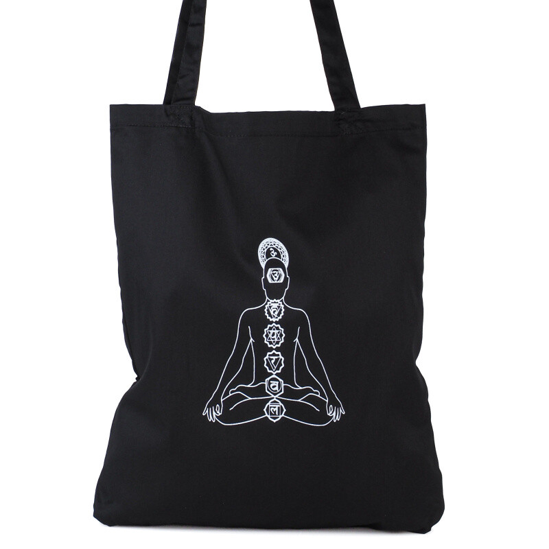Bag Shoppy Seven Chakras Black