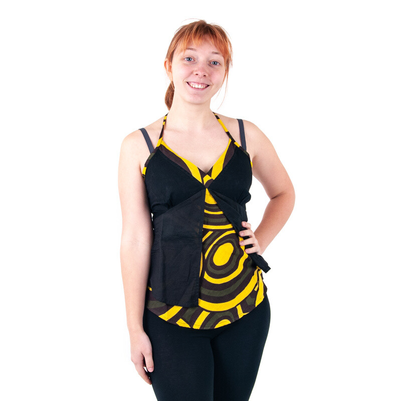 Top Blouse Charlotte L Yellow