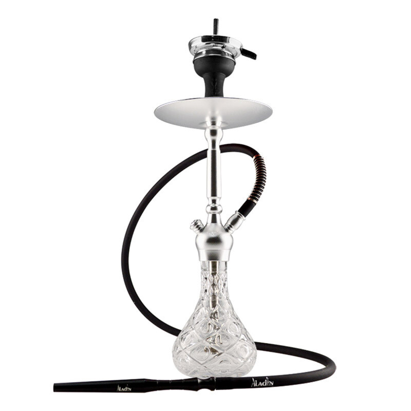 Hookah Aladin Alux M5 47 cm Silver