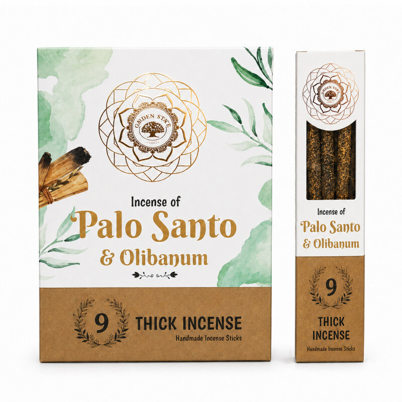 Incense Sticks Green Tree Botanical Olibanum - Palo Santo